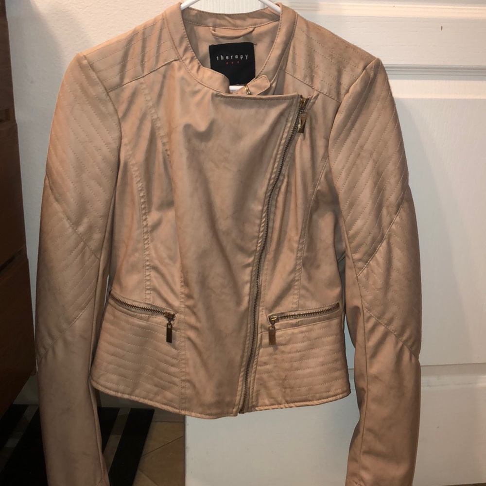 Leather jacket